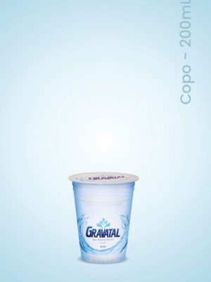Água Mineral Gravatal Copo 200ml