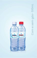 Água Mineral Gravatal com e sem gás 510ml