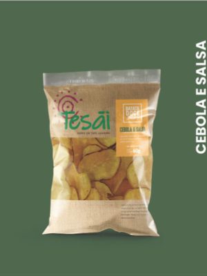 Chips de Batata Doce Cebola e Salsa